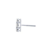 14k yellow gold 1.50 ctw Diamond Flower Stud Earrings