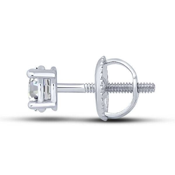 14k white gold 0.25 ctw Diamond Stud Earrings