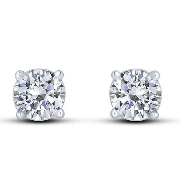 14k white gold 0.50 ctw Diamond Stud Earrings