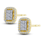 14K Yellow Gold 0.334 ctw Composite Earrings