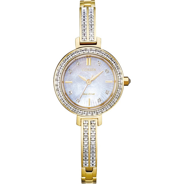Citizen Eco-Drive Mother-of-Pearl Dial WATCH EM0862-56D