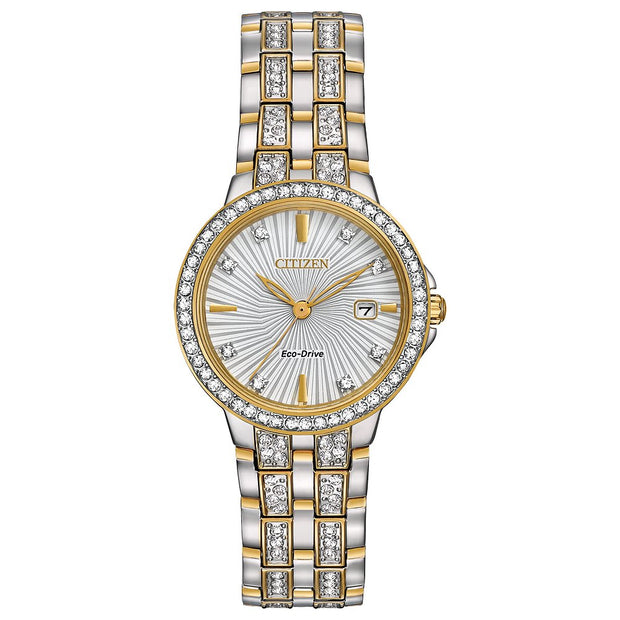 Citizen Eco-Drive Silhouette Crystal EW2344-57A