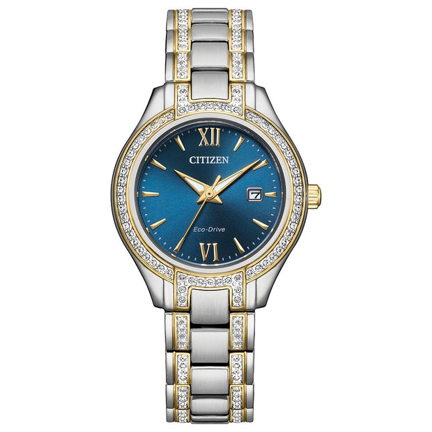 CITIZEN Eco-Drive Crystal Ladies Watch FE1234-50L