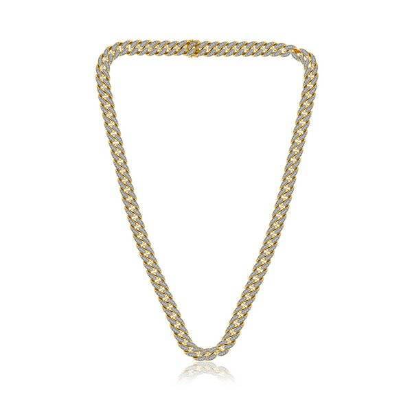10k Yellow Gold 17.28 ctw Miami Cuban Necklace