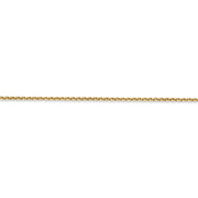 14k 1.45mm 20in Solid D/C Cable Chain