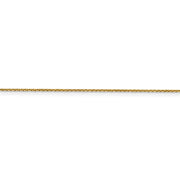 14k 0.95mm 20in D/C Cable Chain