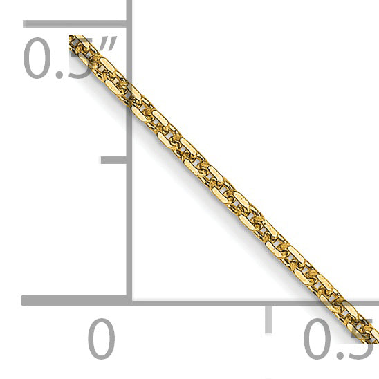 14k 0.95mm 20in D/C Cable Chain
