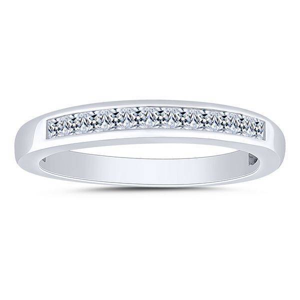 10K WHITE GOLD 1.00 CTW Diamond QUAD BRIDAL SET