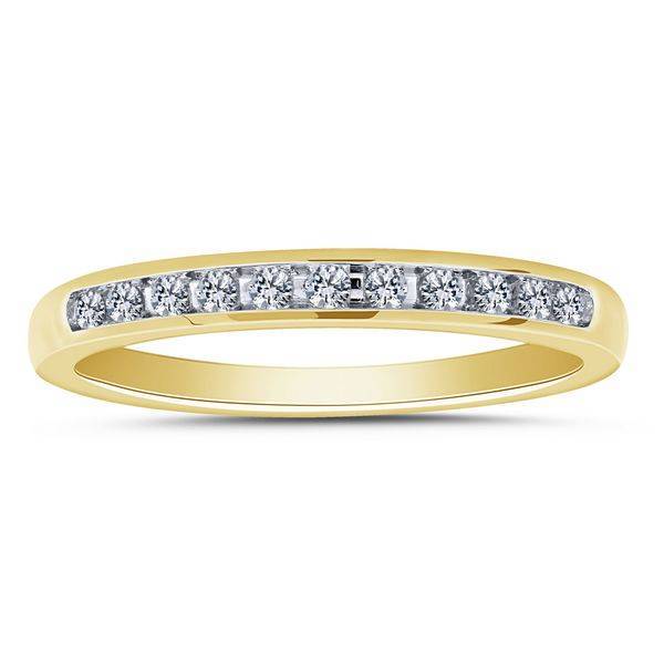 10k Yellow Gold 0.75 ctw Diamond Quad Bridal Set