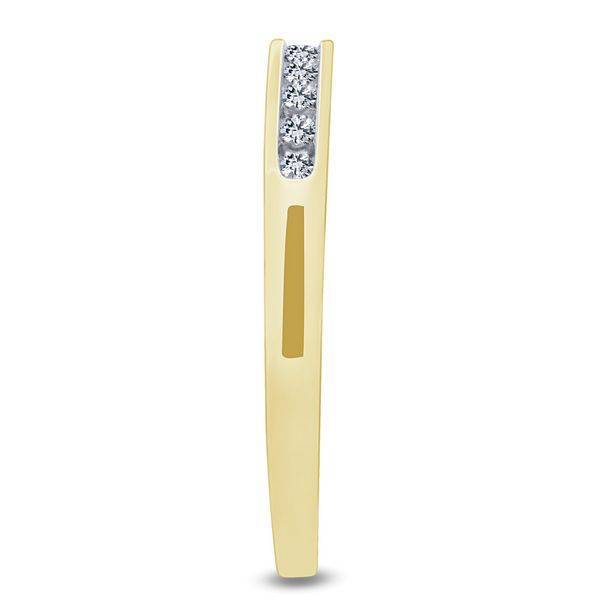 10k Yellow Gold 0.75 ctw Diamond Quad Bridal Set