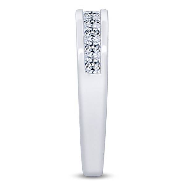 14k White Gold 1.00 ctw Channel Set Diamond Anniversary Band
