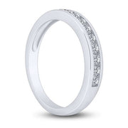 14k white gold 0.33 ctw Diamond Ladies Anniversary Band