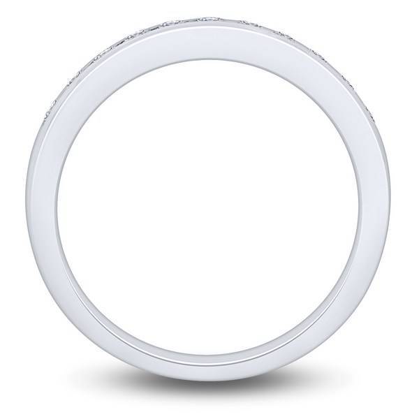 14k white gold 0.33 ctw Diamond Ladies Anniversary Band