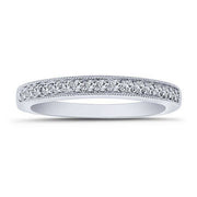14K WHITE GOLD 0.97 CTW Diamond Quad Bridal Set