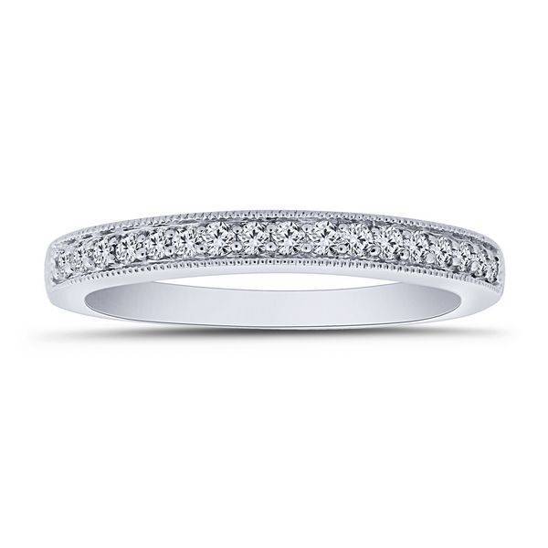 14K WHITE GOLD 0.97 CTW Diamond Quad Bridal Set