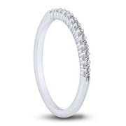 14k White Gold 0.15 ctw diamond Anniversary Band