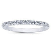 14k White Gold 0.33 ctw Diamond Anniversary Band