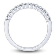 14k White Gold 0.33 ctw Diamond Anniversary Band