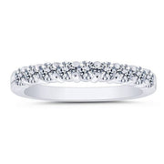 14k White Gold 0.75 ctw Anniversary Band