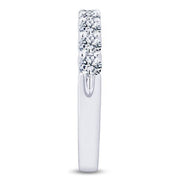 14k White Gold 1.00 ctw diamond Anniversary Band