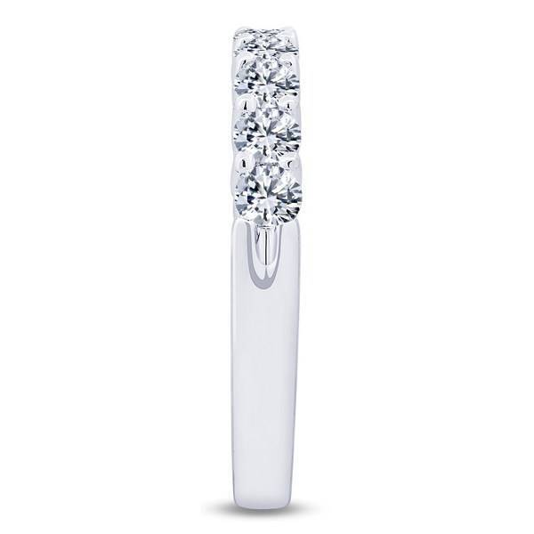 14k White Gold 1.00 ctw diamond Anniversary Band