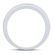 10k White Gold 0.25 ctw Diamond Men's Band