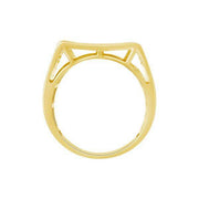 10k yellow Gold 0.75 ctw Diamond men's Ring