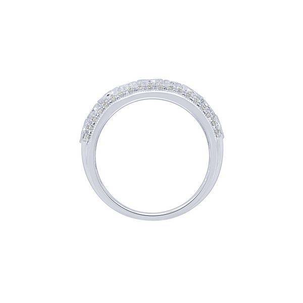 14K White Gold 1.00 ctw Ladies Anniversary Band