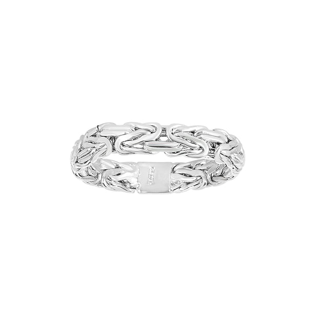 14K Gold Byzantine Ring