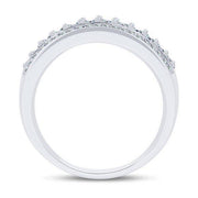 10k white gold 0.50 ctw Diamond anniversary band