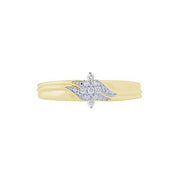 10k Yellow Gold 0.10 ctw Diamond Trio set