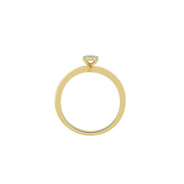 10K Yellow Gold 0.10 ctw Diamond Trio Set