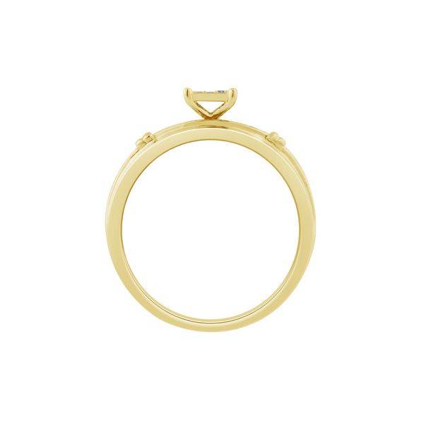 10K Yellow Gold 0.10 ctw Diamond Trio Set