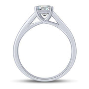 14K white gold 0.75 Ctw Diamond Solitaire Ring