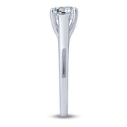 14K white gold 0.75 Ctw Diamond Solitaire Ring