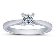 14K WHITE GOLD 0.50 CTW DIAMOND Solitaire Ring