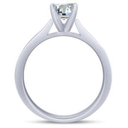 14K WHITE GOLD 0.75 CTW DIAMOND Solitaire Ring