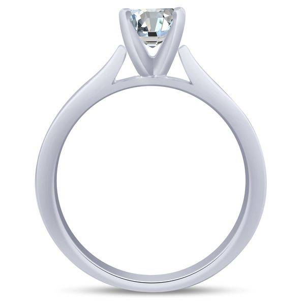 14K WHITE GOLD 0.75 CTW DIAMOND Solitaire Ring