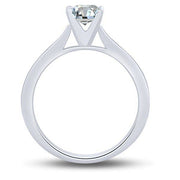 14K WHITE GOLD 1 CTW DIAMOND Solitaire Ring