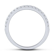 14k White Gold 0.33 ctw Diamond Anniversary Band