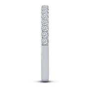 14k White Gold 0.33 ctw Diamond Anniversary Band
