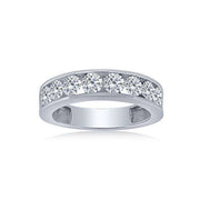 14K WHITE GOLD 4.00 CTW Diamond Halo Bridal Set