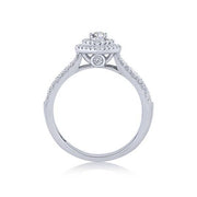 14k white gold 1.00 ctw Marquise Diamond Engagement Ring