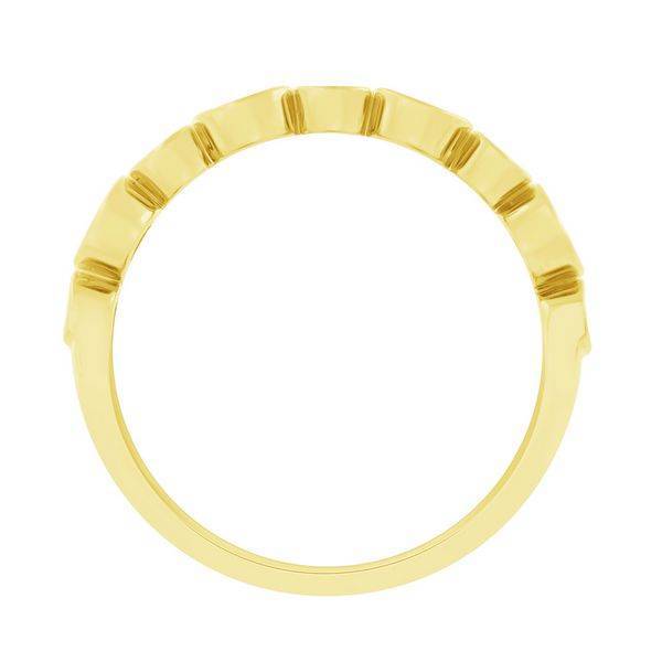 14k Tri Color 0.50 ctw Stackable Anniversary Band