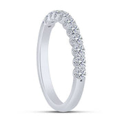 14k White Gold 0.50 ctw Diamond Anniversary Band