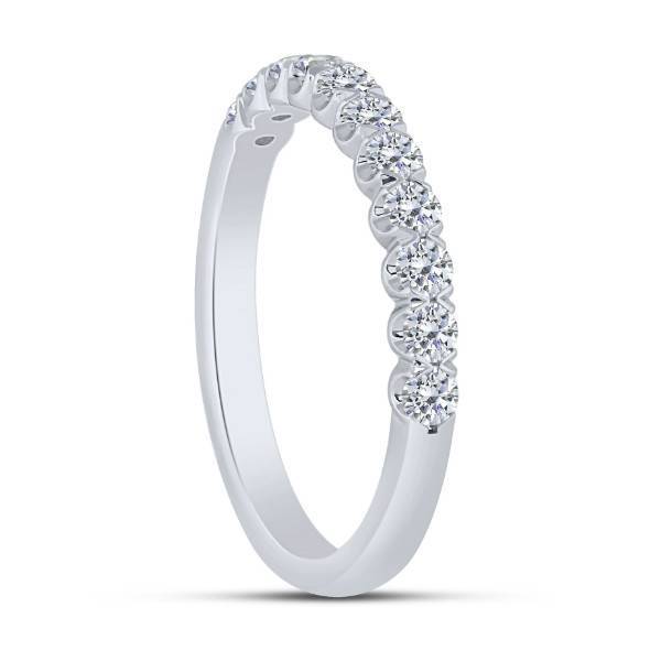 14k White Gold 0.50 ctw Diamond Anniversary Band