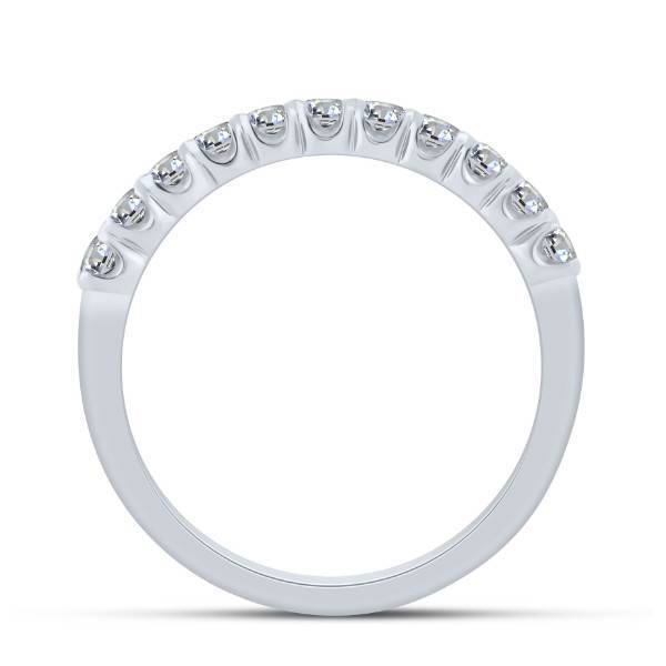 14k White Gold 0.50 ctw Diamond Anniversary Band