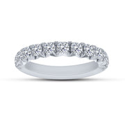 14K White Gold 1.00 CTW Diamond Band