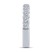 14K White Gold 1.00 CTW Diamond Band
