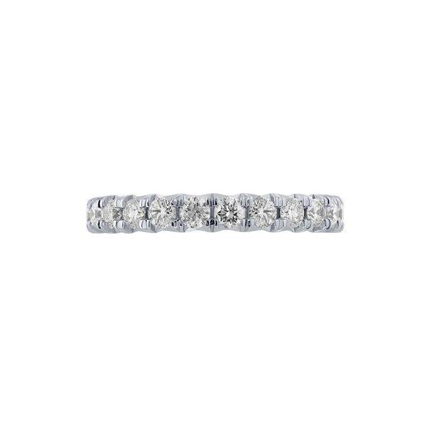14k white gold 0.75 ctw Diamond Anniversary Band